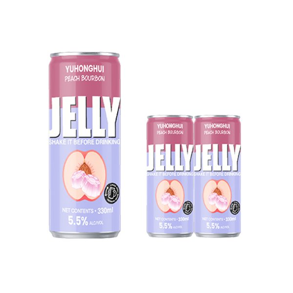 Sleek330 Peach Jelly Wine (3560)