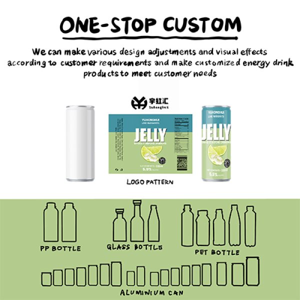 Sleek330 Lime Margarita Jelly Wine (3596)