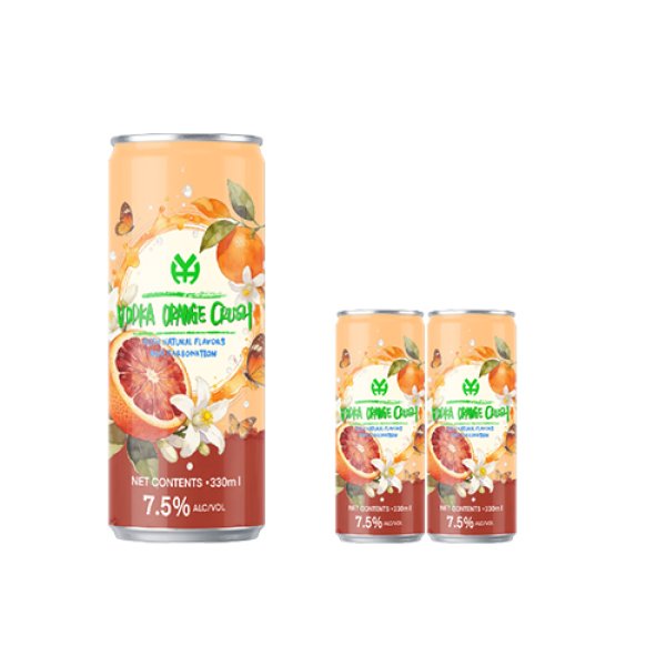 Sleek 330 Crushed Orange Vodka (3644)