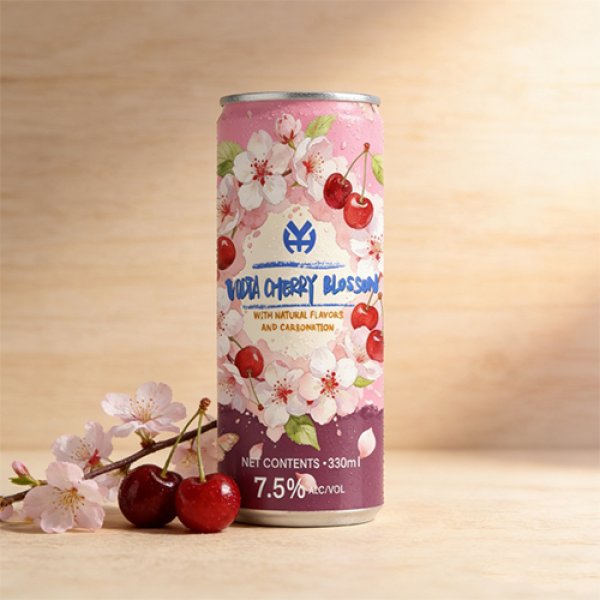 Sleek 330 Cherry Blossom Vodka (3614)