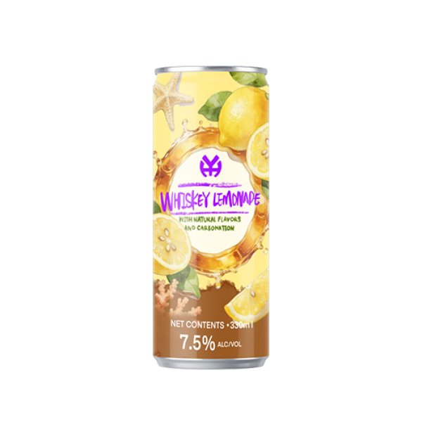 Sleek 330 Whiskey Lemonade