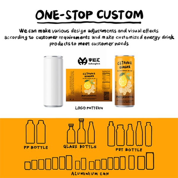 Sleek330 Matte Aluminum Can Citron Ginger Cocktail (3687)