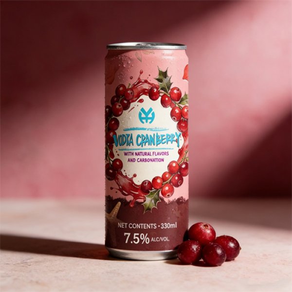 Sleek 330 Vodka Cranberry (3634)