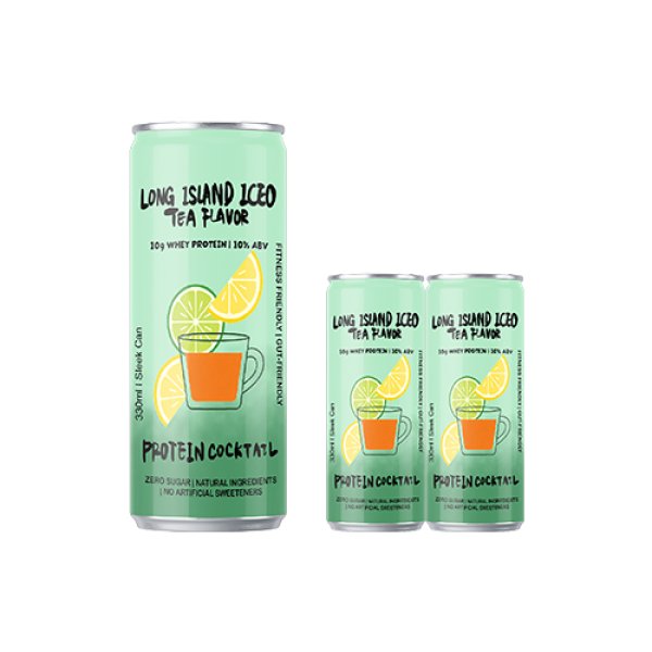 Sleek330 Matte Aluminum Can Long Island Iced Tea Cocktail (3663)