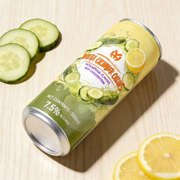 Sleek 330 Cucumber Collins Vodka (3642)