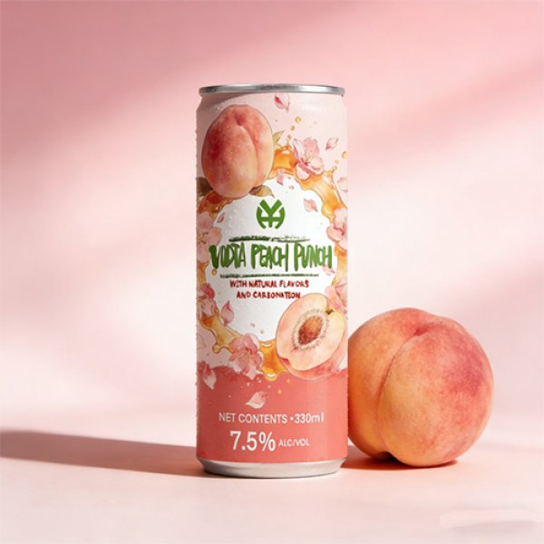 Sleek 330 Peach Punch Vodka (3618)