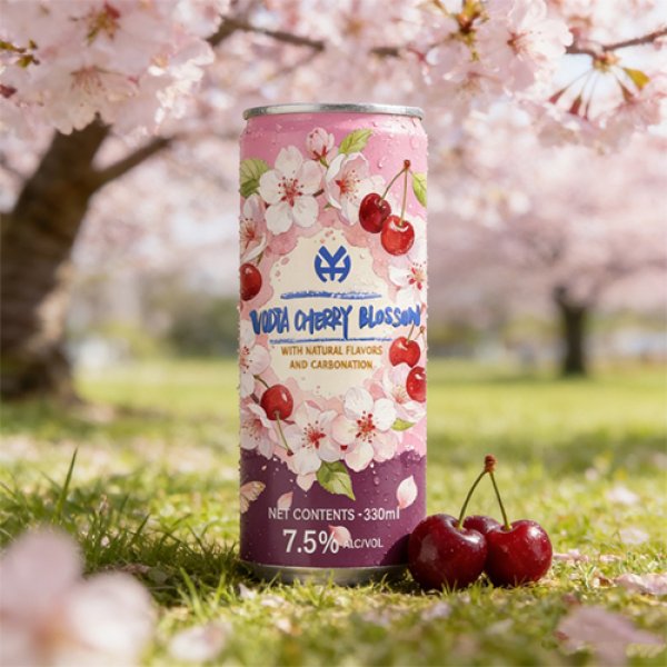 Sleek 330 Cherry Blossom Vodka (3616)