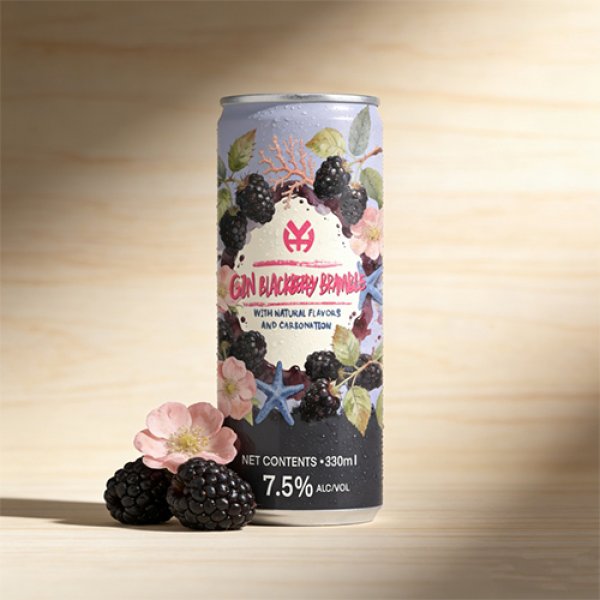 SLEKK 330 Gin with Blackberry (3649)