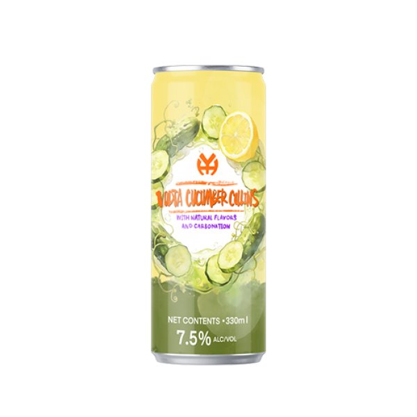 Sleek 330 Cucumber Collins Vodka