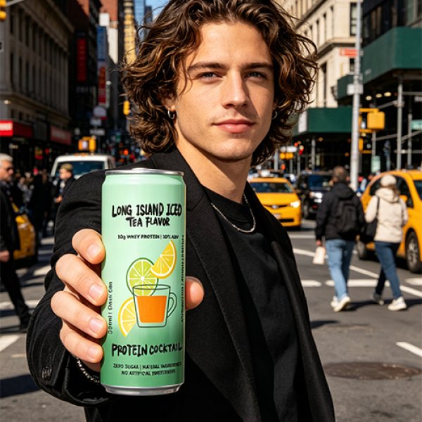 Sleek330 Matte Aluminum Can Long Island Iced Tea Cocktail (3656)