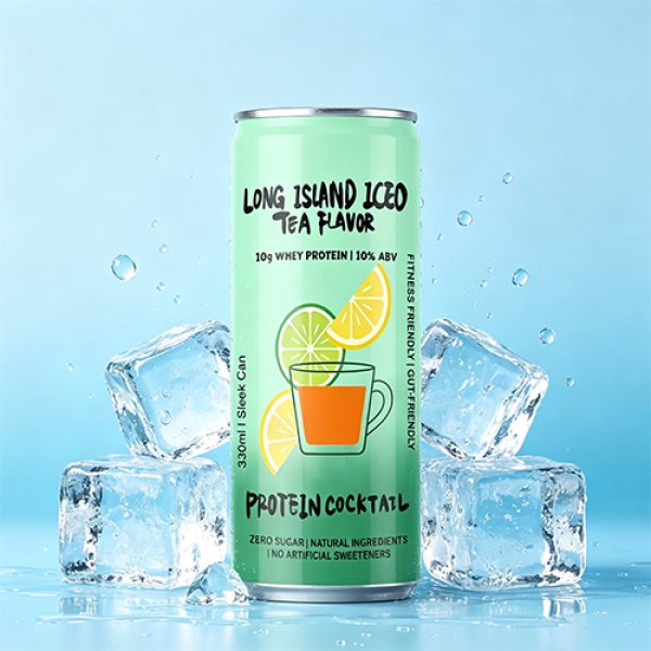 Sleek330 Matte Aluminum Can Long Island Iced Tea Cocktail (3661)