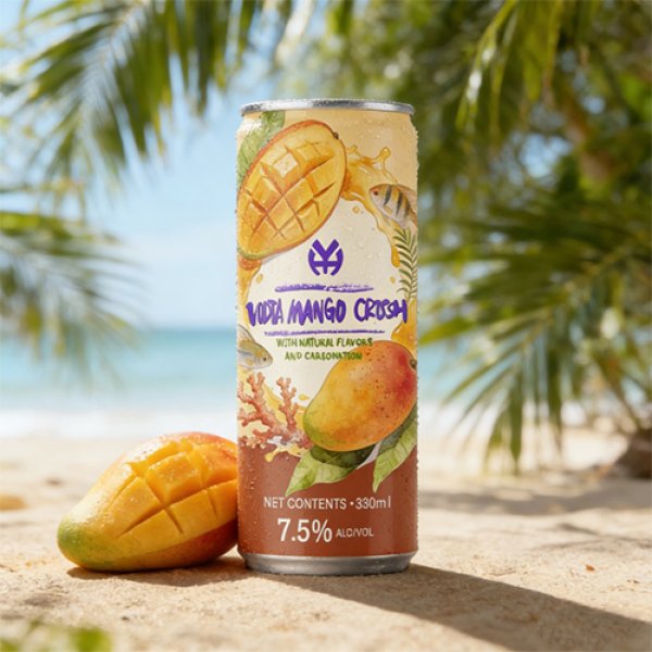 Sleek 330 Crushed Mango Vodka (3631)