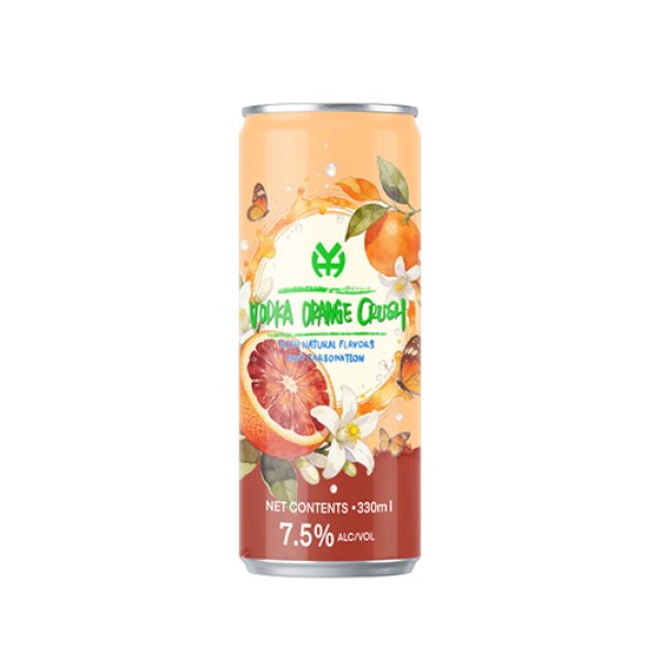 Sleek 330 Crushed Orange Vodka