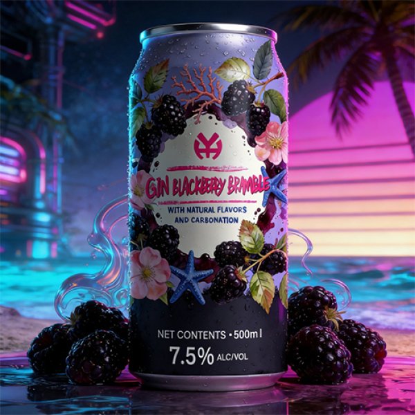 Gin with Blackberry (3804)
