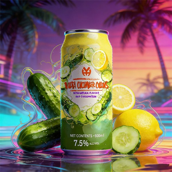 Cucumber Collins Vodka (3794)