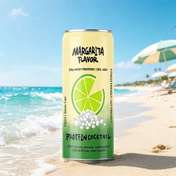 Sleek330 Matte Aluminum Can Margarita Cocktail (3732)