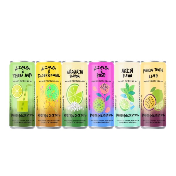 Sleek330 Matte Aluminum Can Lime Rose Cocktail (3690)