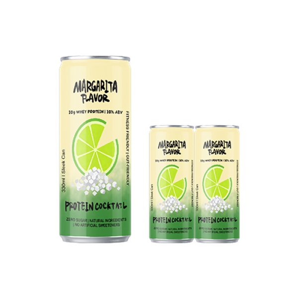 Sleek330 Matte Aluminum Can Margarita Cocktail (3735)