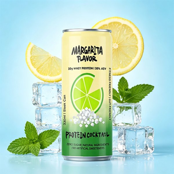 Sleek330 Matte Aluminum Can Margarita Cocktail (3731)