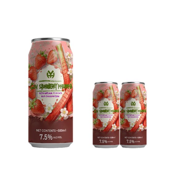 Strawberry Rhubarb Gin (3762)