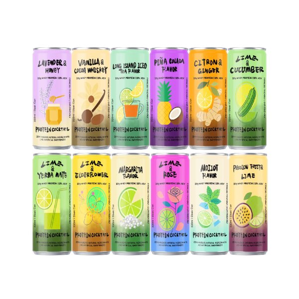 Sleek330 Matte Aluminum Can Lime Rose Cocktail (3689)