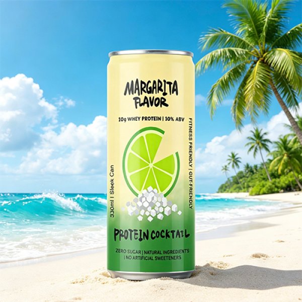Sleek330 Matte Aluminum Can Margarita Cocktail (3730)