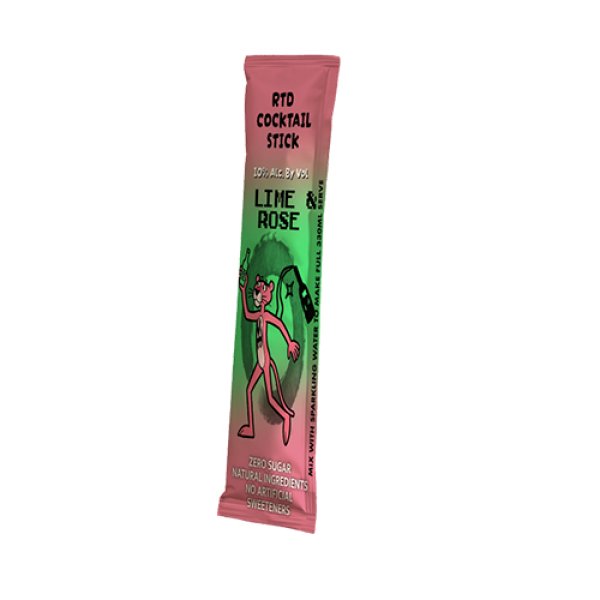 RTD Cocktail Stick Lime & Rose 