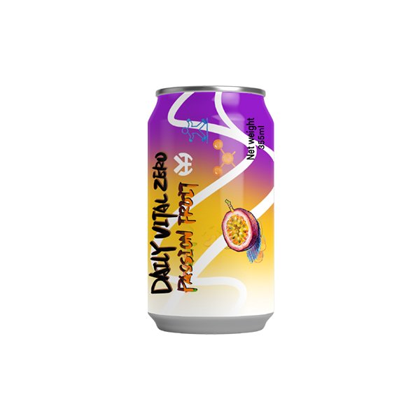 DailyVital Zero Passion Fruit Sparkling Drink (3919)