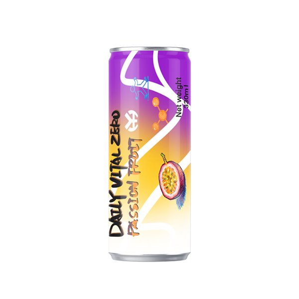DailyVital Zero Passion Fruit Sparkling Drink (3913)