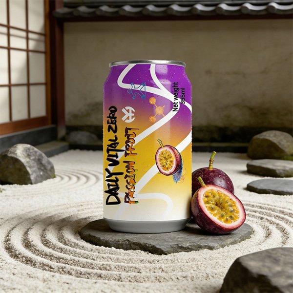 DailyVital Zero Passion Fruit Sparkling Drink (3922)