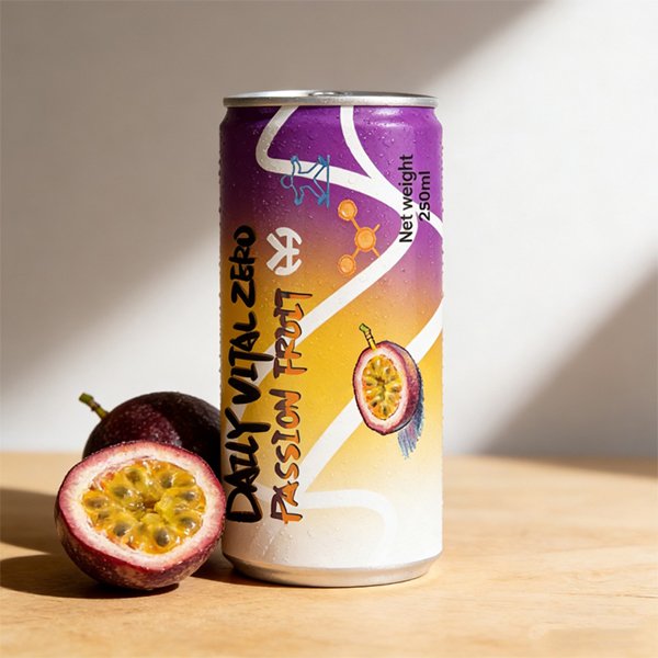 DailyVital Zero Passion Fruit Sparkling Drink (3911)