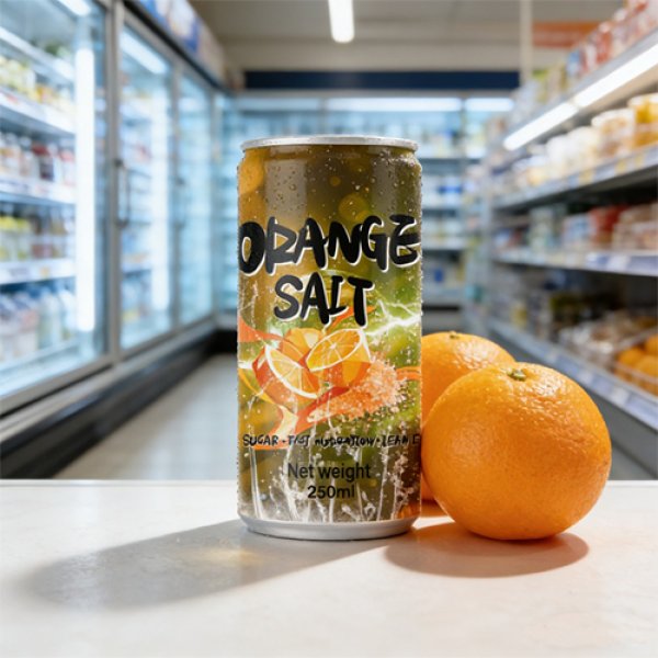Electro Lean Zero Orange Salt Sparkling Electrolyte Drink (4059)