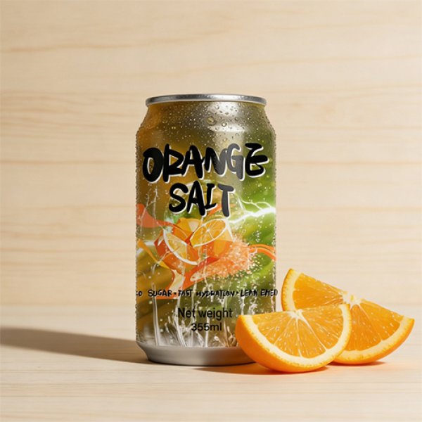 Electro Lean Zero Orange Salt Sparkling Electrolyte Drink (4072)