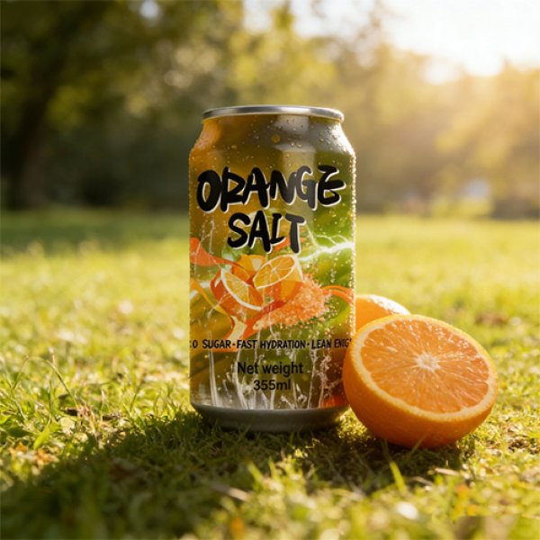 Electro Lean Zero Orange Salt Sparkling Electrolyte Drink (4069)