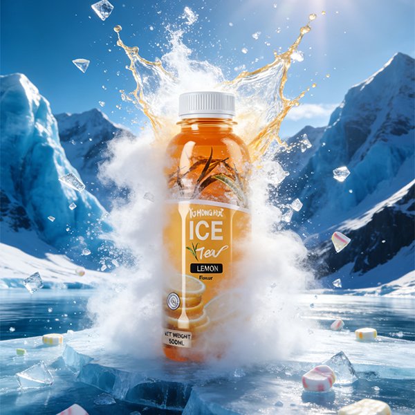 500ml PET Bottle Lemon Iced Black Tea (4152)