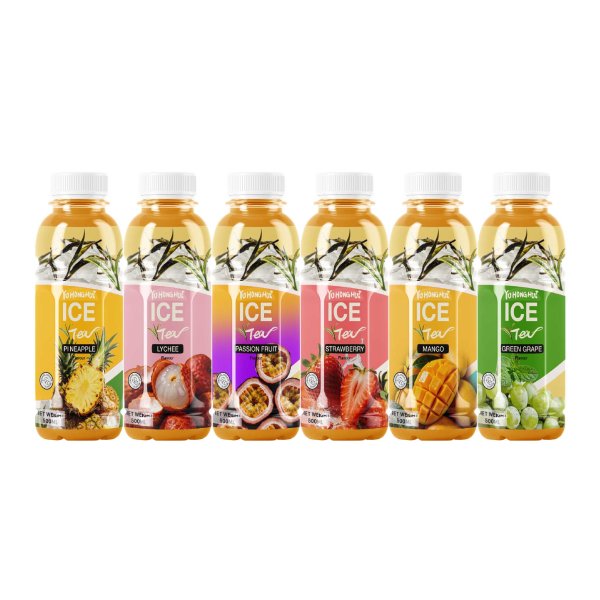 500ml PET Bottle Lychee Iced Black Tea (4178)