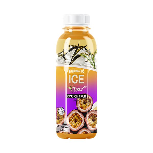 500ml PET Bottle Passion Fruit Iced Black Tea