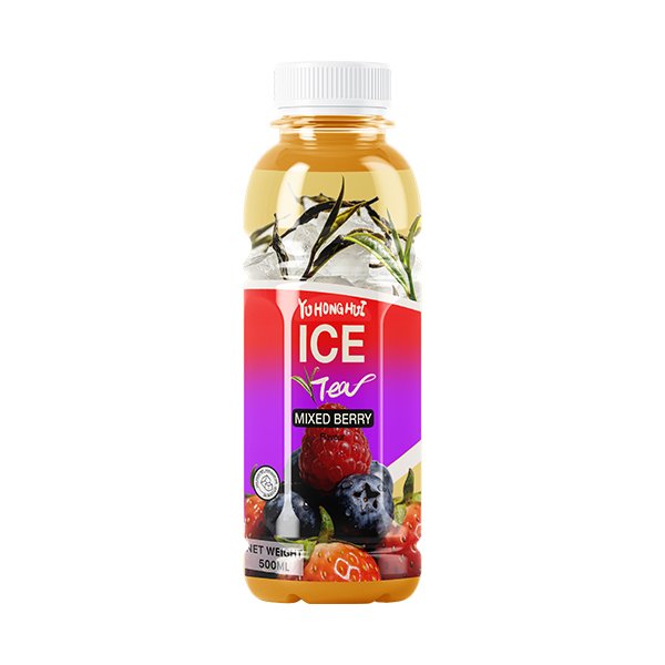 500ml PET Bottle Mixed Berry Iced Black Tea