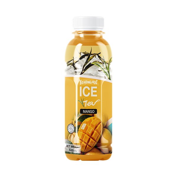 500ml PET Bottle Mango Iced Black Tea