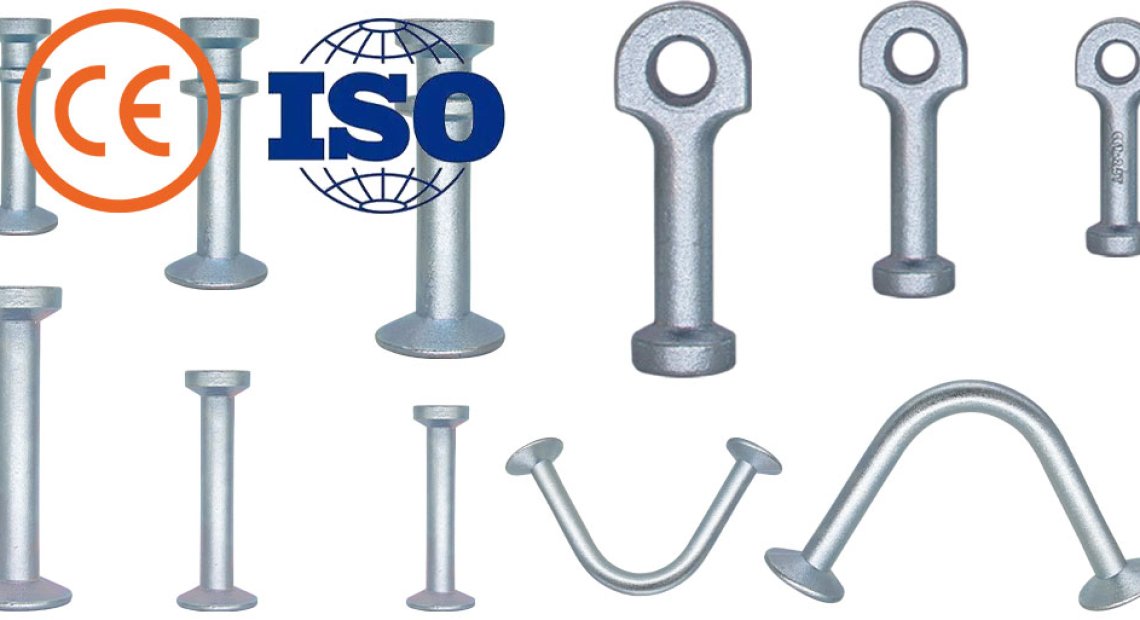 CE and ISO 9001 Certified Foot Anchors