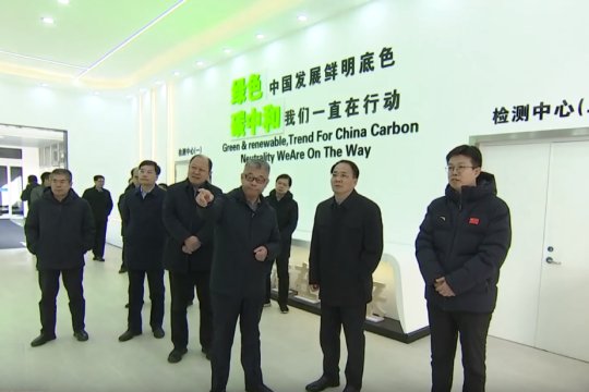 The "snake" Symbolizes A New Chapter Of Rapid Development | Zhu Kaiguo, Deputy Secretary Of The Dezhou Municipal Party Committee And Mayor, And His Delegation Visited Jiangshan Technology To Inspect And Supervise The Resumption Of Work And Produ