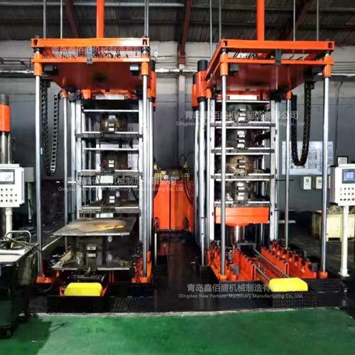 Solid tire vulcanizing machine