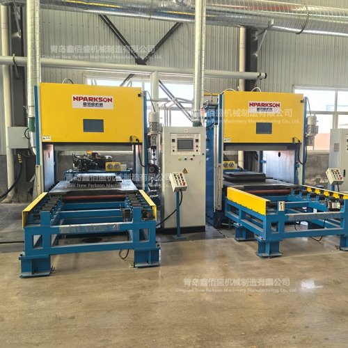 Side plate vulcanizing press