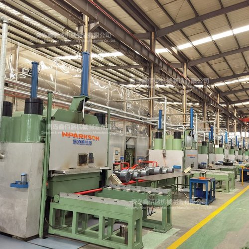 Column type vulcanizing press