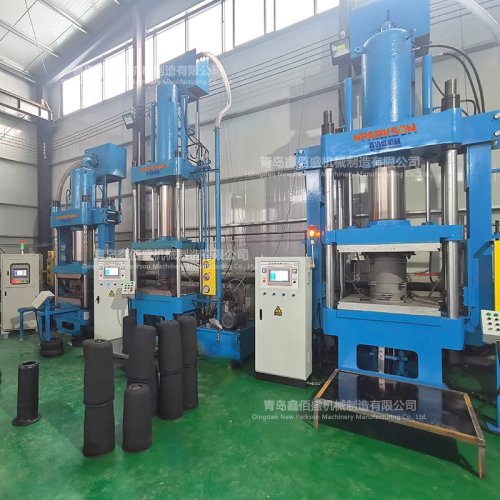 Special vulcanizing machine for air spring
