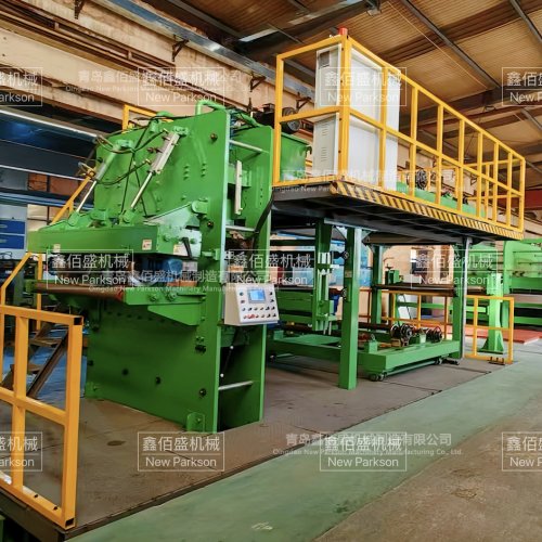 Steel cord conveyor belt production line 