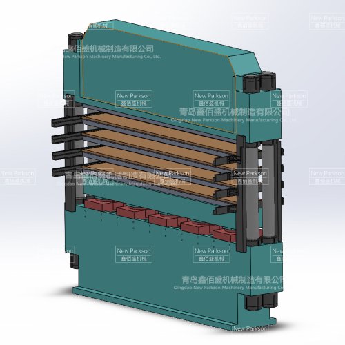 tire tread vulcanizing press machine  