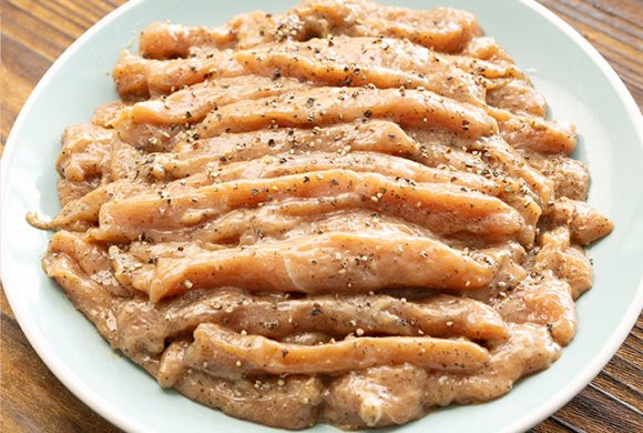 Black pepper duck fillet