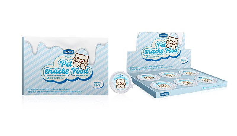 FAENEBI Mini Snack Can Food50g-6 Piece