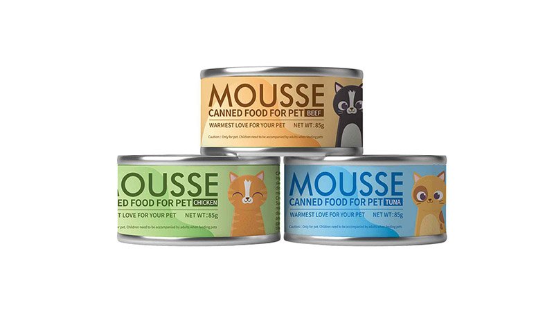 Can Food for Cat Mousse 85g